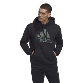 adidas Men’s Essentials Camo Print French Terry Hoodie