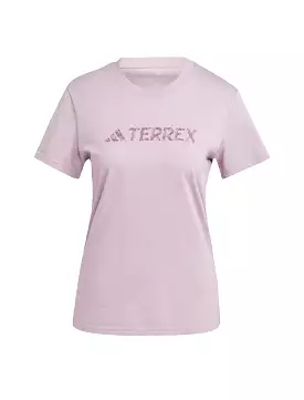 Adidas Terrex Womens Classic Logo T-Shirt Preloved Fig