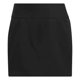 adidas Women's Ultimate365 Solid Golf Skirt - Black