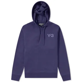 Adidas Y-3 Classic Logo PopOver Hoodie - Yohji Blue