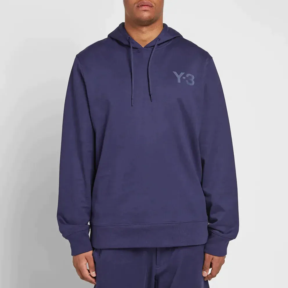 Adidas Y-3 Classic Logo PopOver Hoodie - Yohji Blue