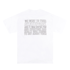 Alltimers x Bronze Skatepark T-Shirt White