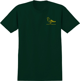 ANTIHERO T-SHIRT BASIC PIGEON FOREST GREEN