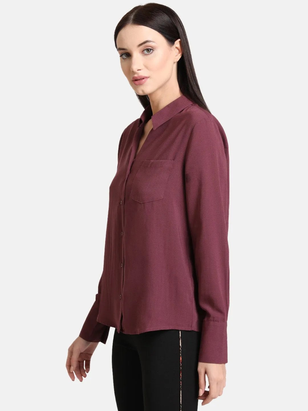 Basic Regular Shirt With Big Cuff Detail