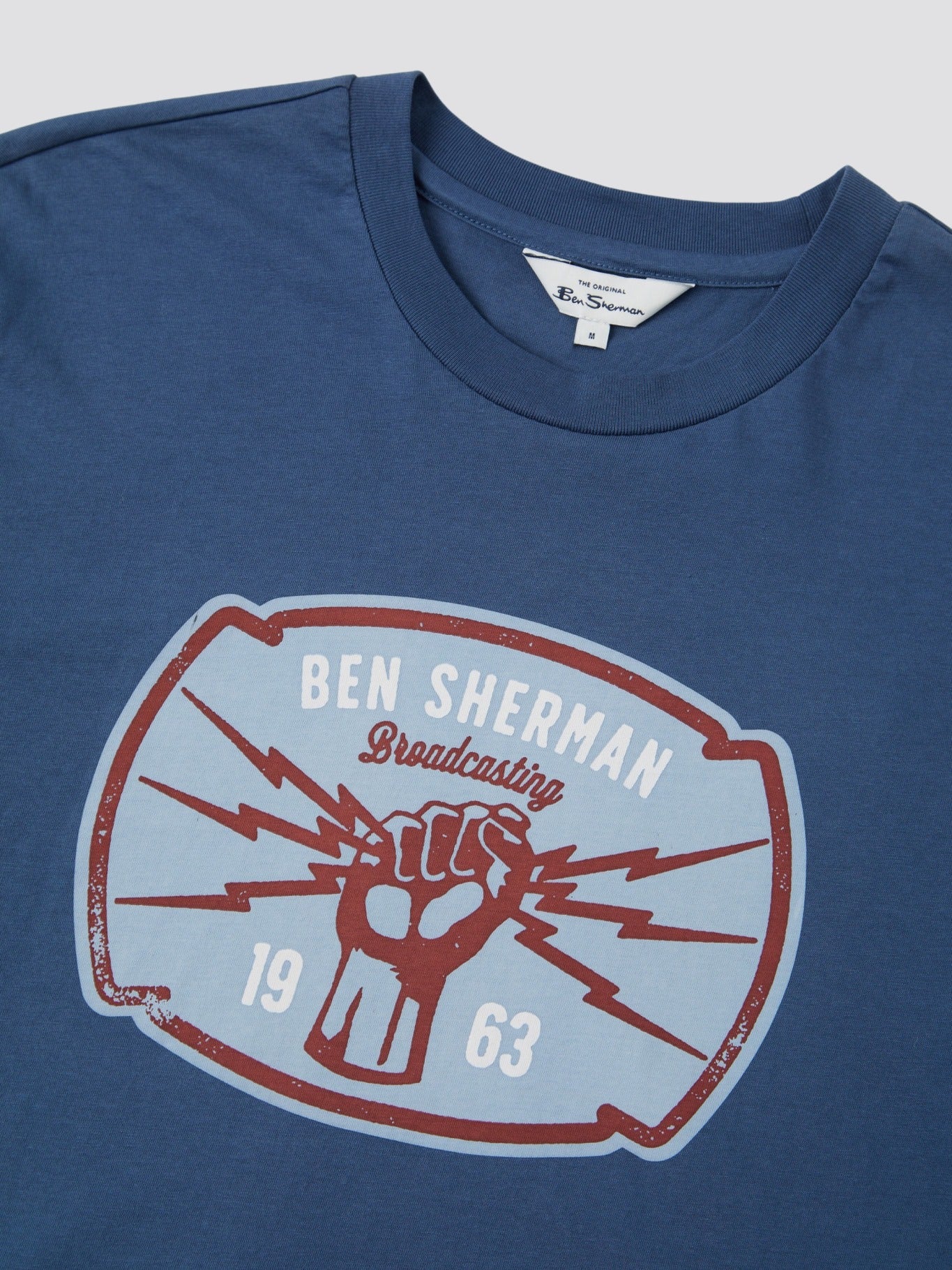 Ben Sherman Mens Broadcasting Power T-Shirt