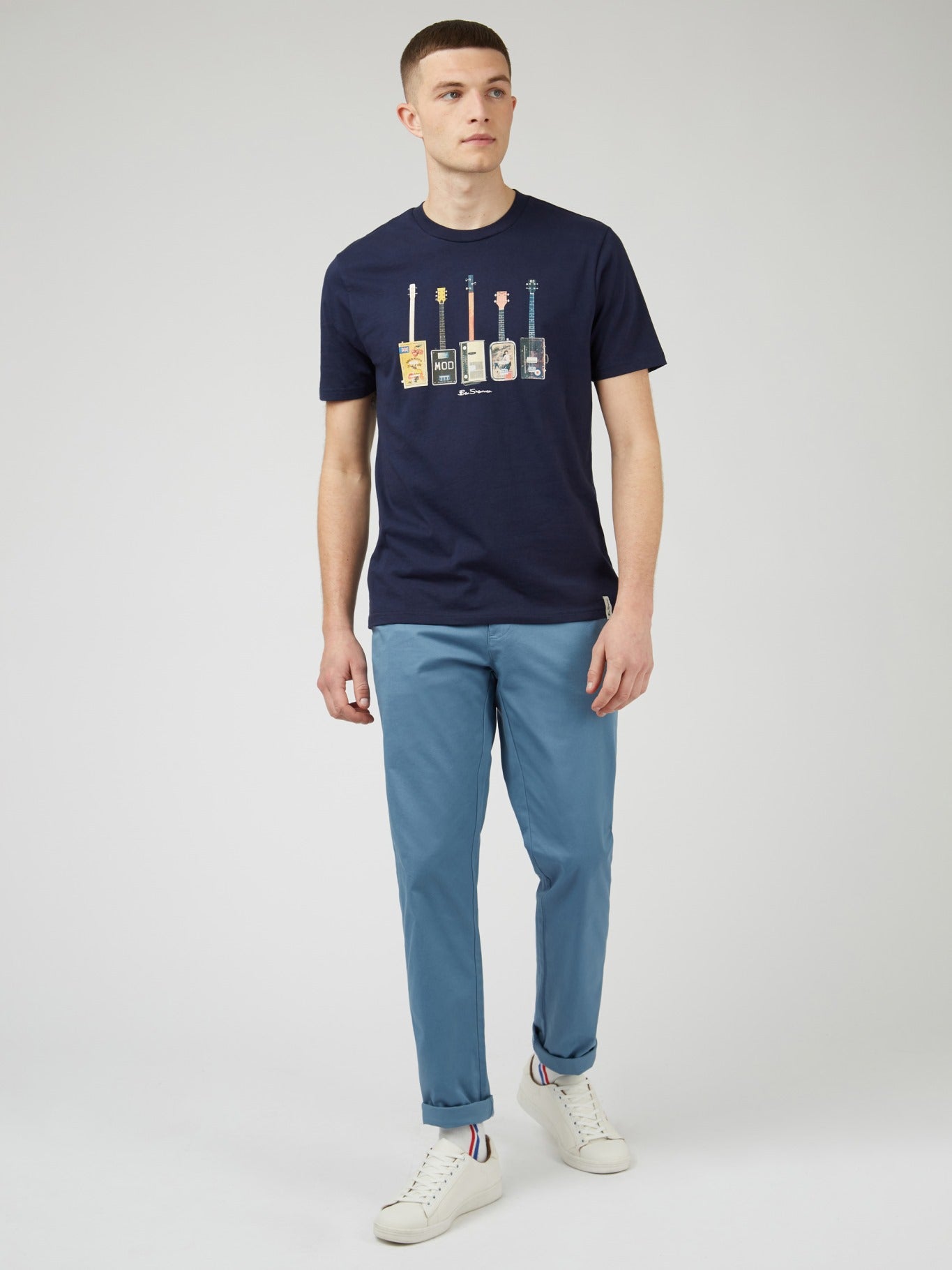 Ben Sherman 'Misfits Guitars' T-Shirt