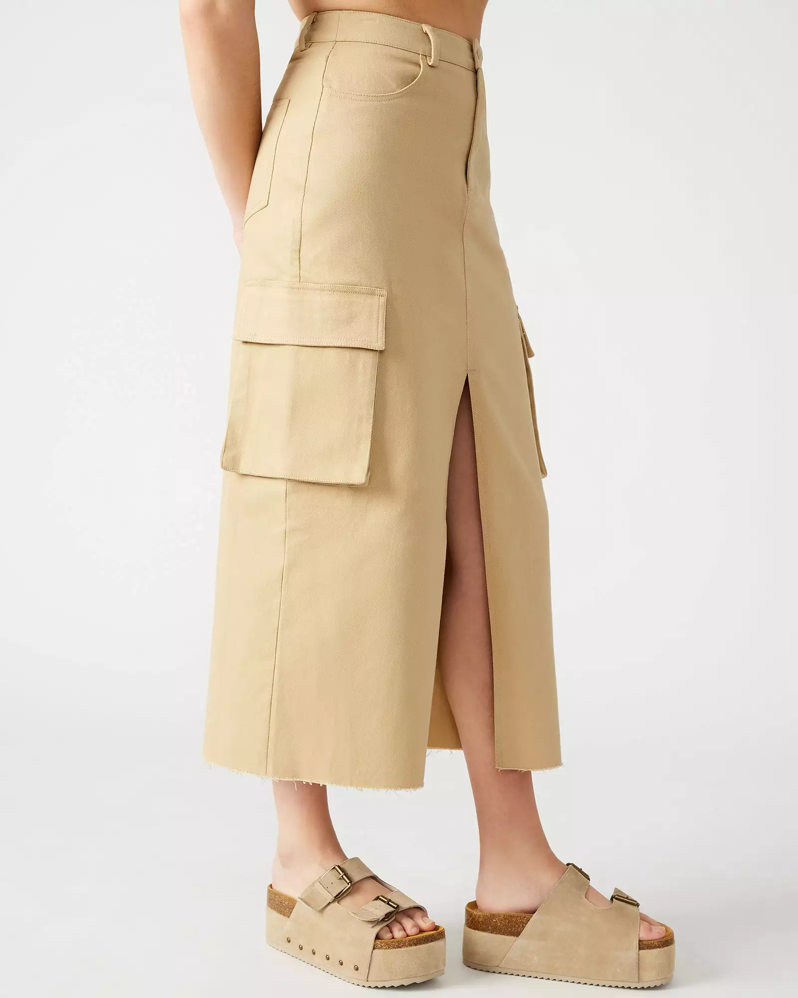 BENSON SKIRT TAUPE