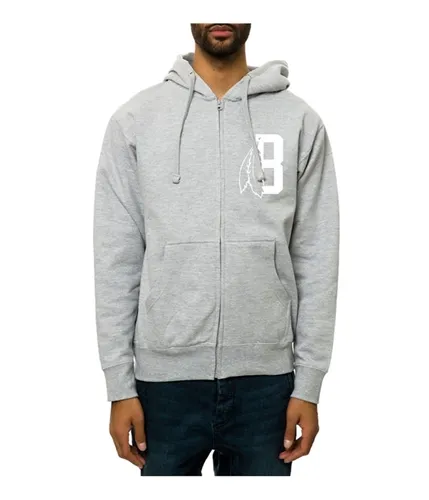 Black Scale Mens The Feather B Logo Fz Hoodie Sweatshirt, TW1