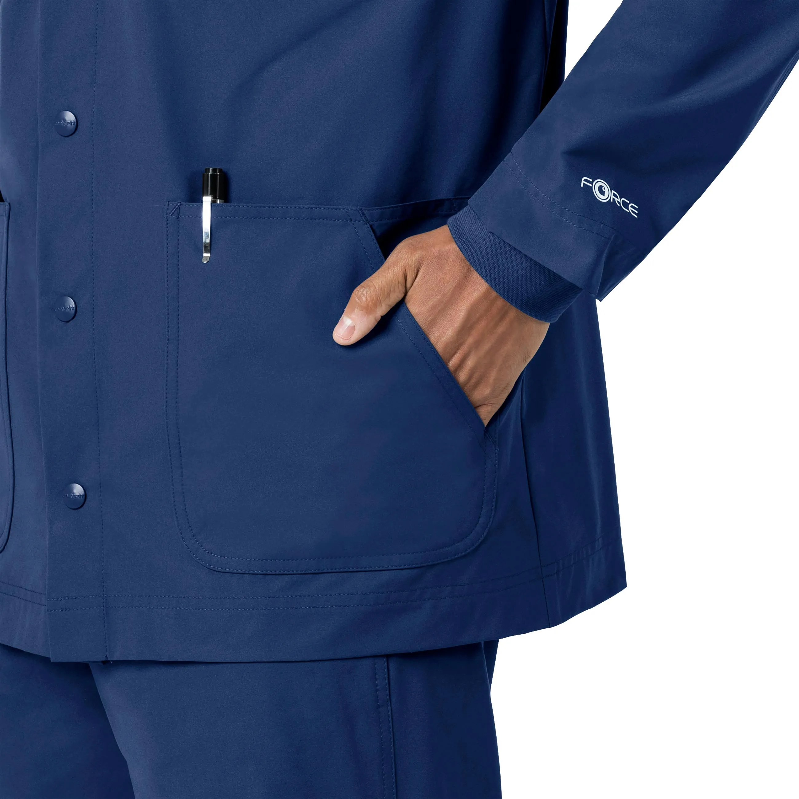 Carhartt Force Essentials Unisex Chore Coat - Navy