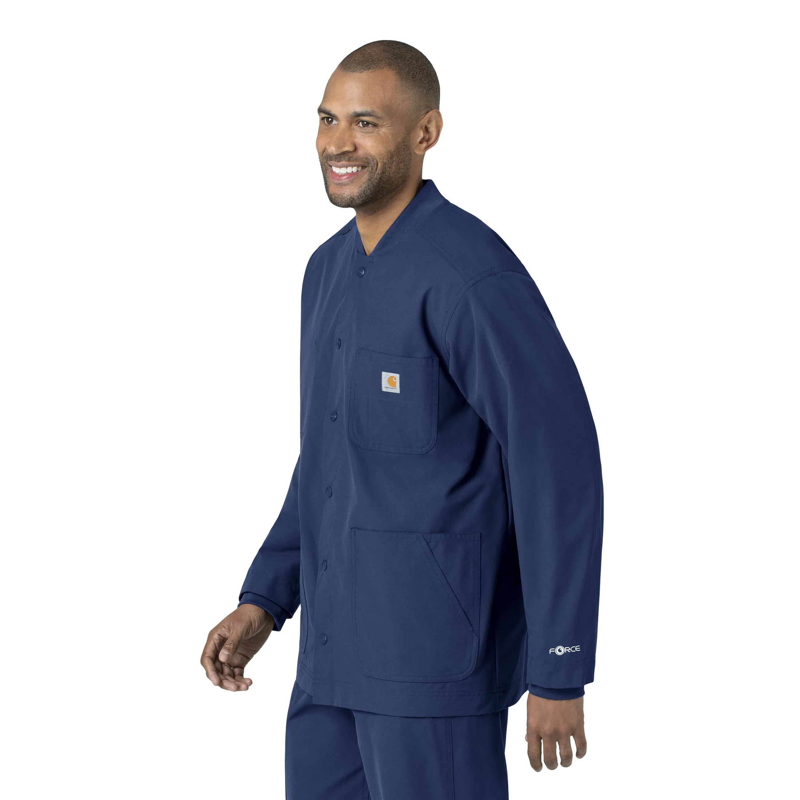 Carhartt Force Essentials Unisex Chore Coat - Navy