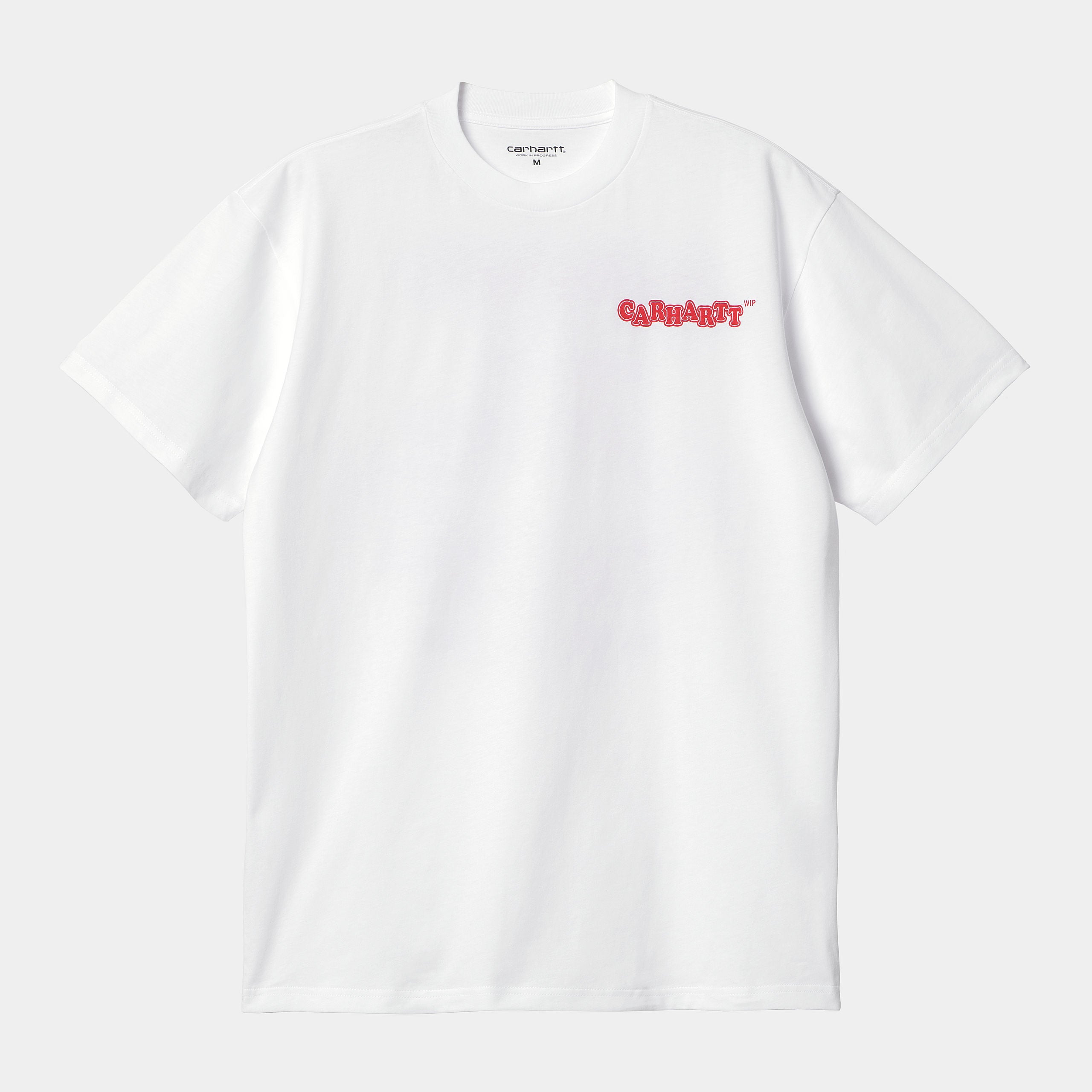 Carhartt WIP Fast Food T-Shirt White/Red