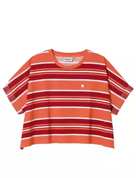 Carhartt WIP S/S Corfield T-Shirt Corfield Stripe / Elba