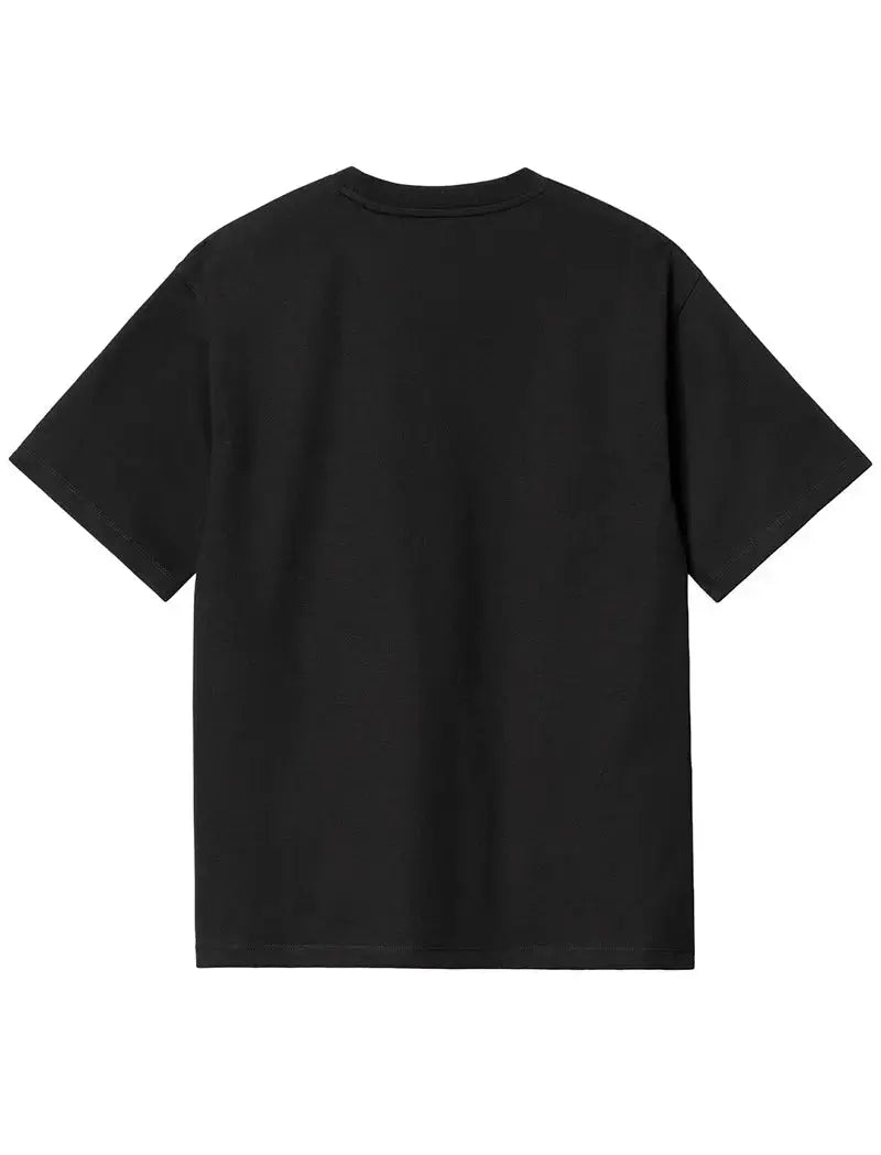 Carhartt Womens S/S American Script T-Shirt Black