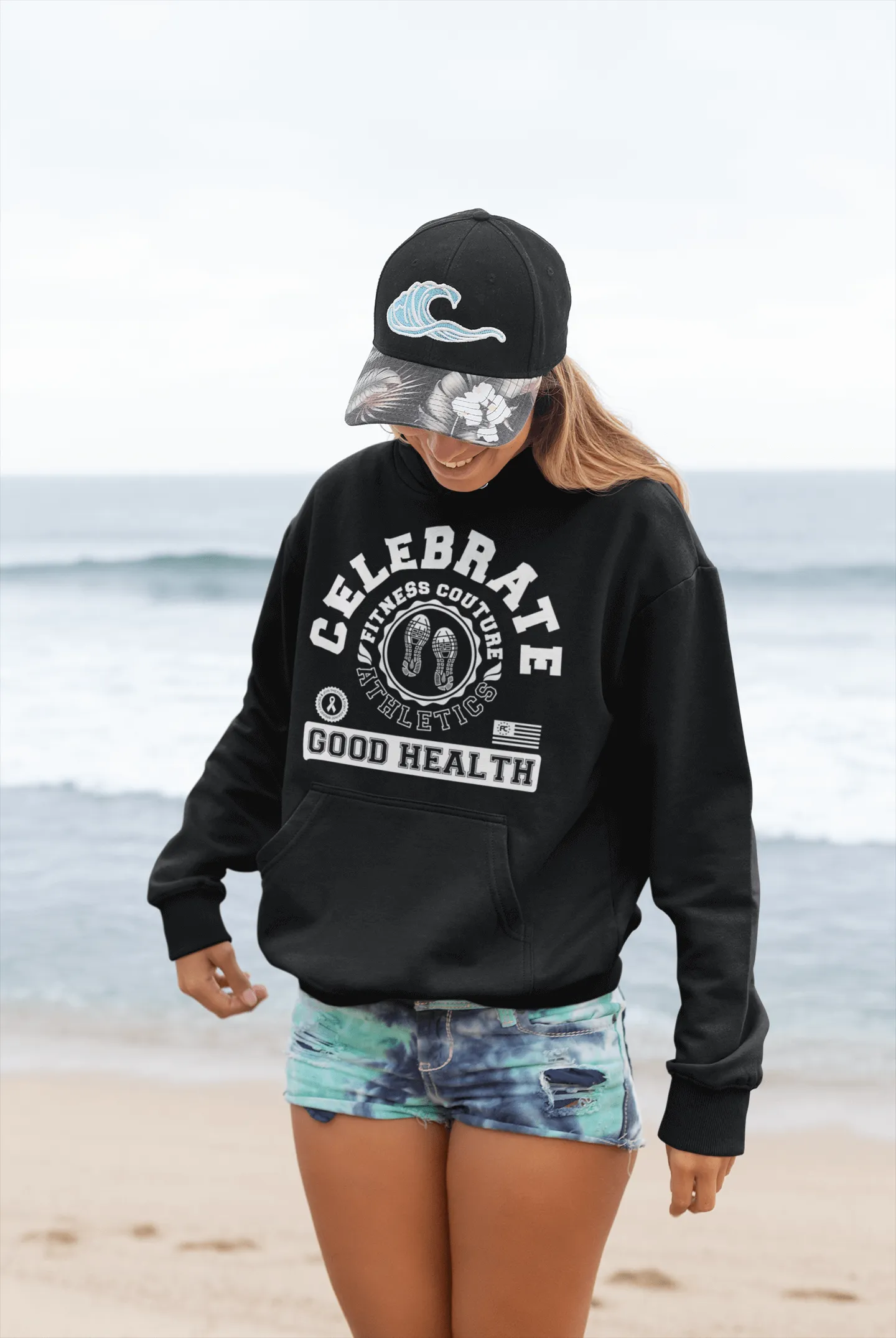 Celebrate Good Health - Fitness Couture Apparel Line Hoodie