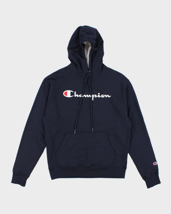 Champion Navy Hoodie - M