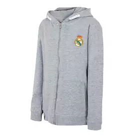 Chaqueta Capucha Niños Essentials Gris