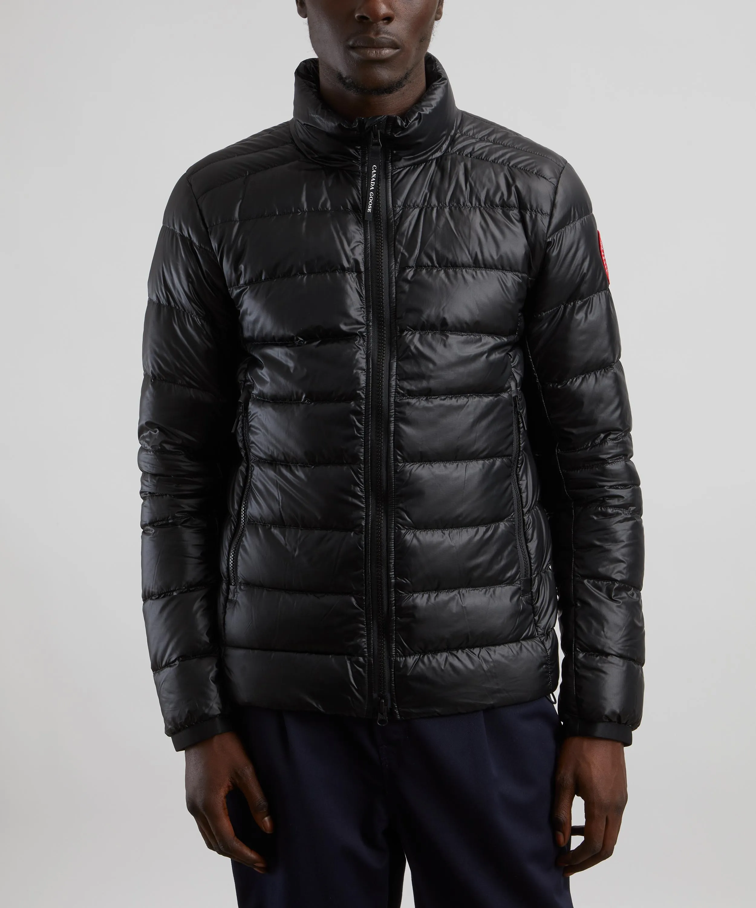 Crofton Black Hooded Jacket