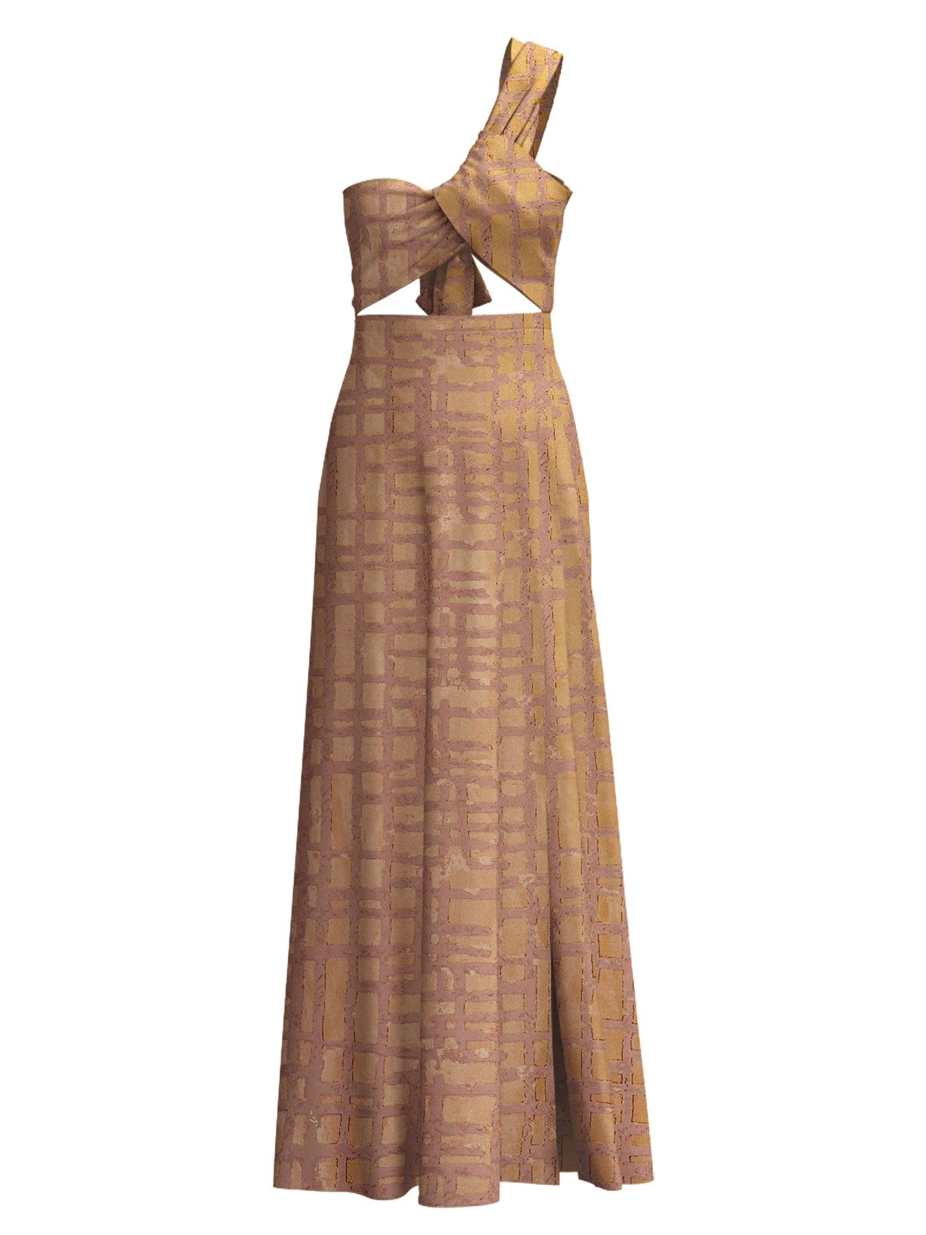 Dalia Dress - Dhaw Gold