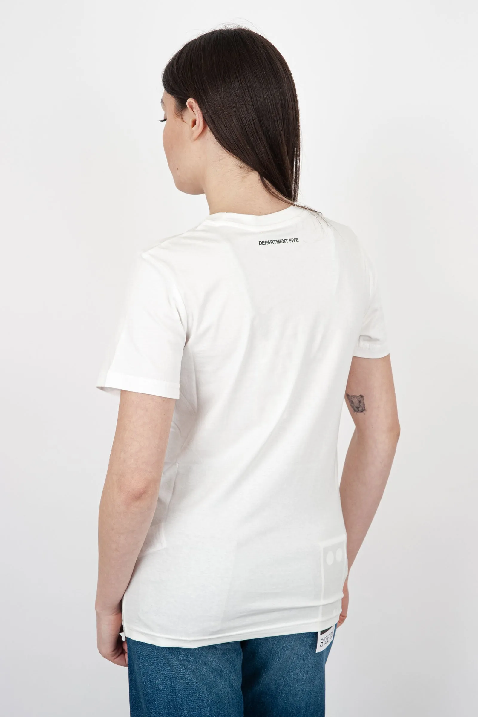 Department Five T-shirt Girocollo Fleur Cotone Bianco