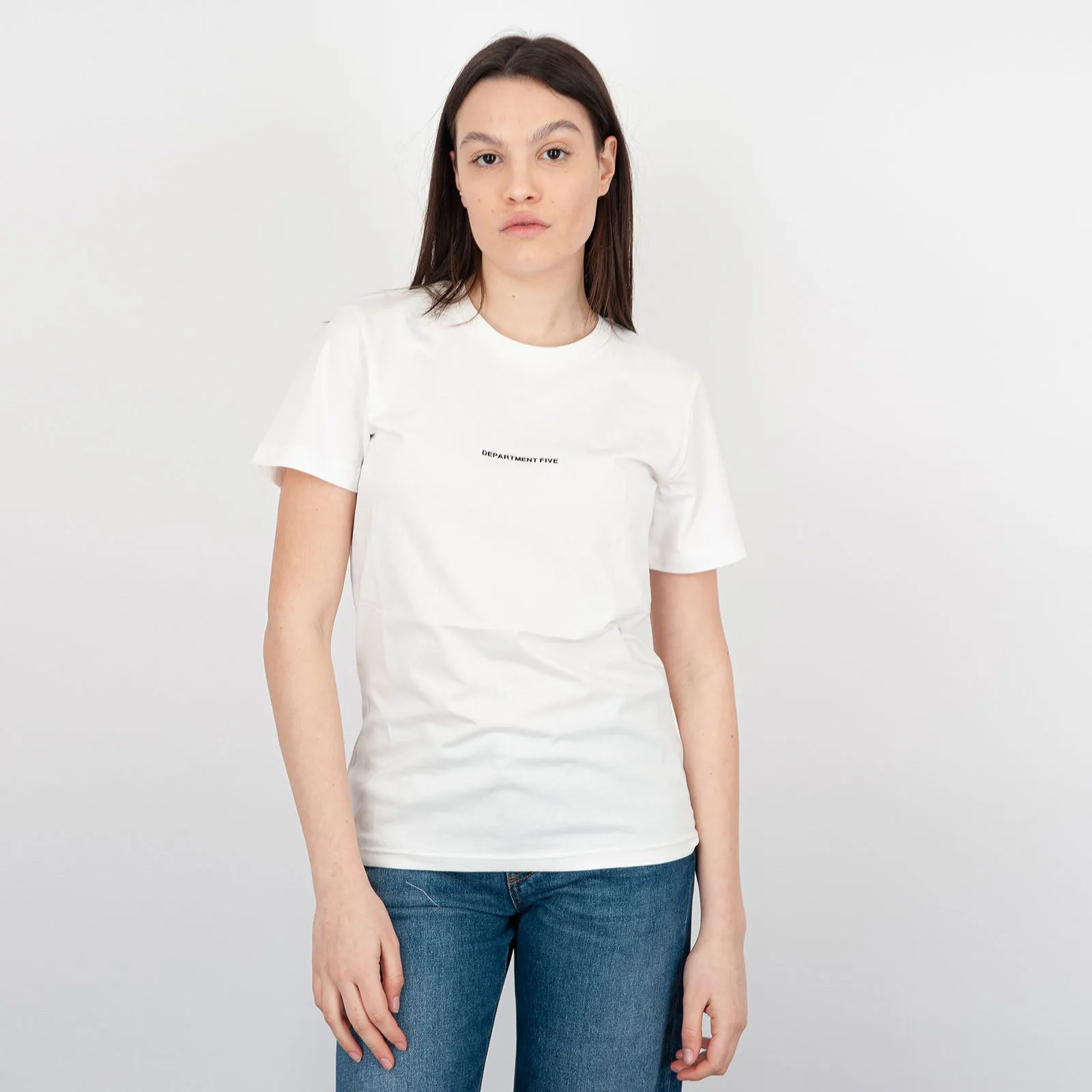 Department Five T-shirt Girocollo Fleur Cotone Bianco