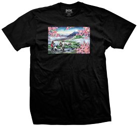 DGK T-SHIRT HUSH (BLACK, WHITE)