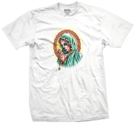 DGK T-SHIRT OUR LADY WHITE