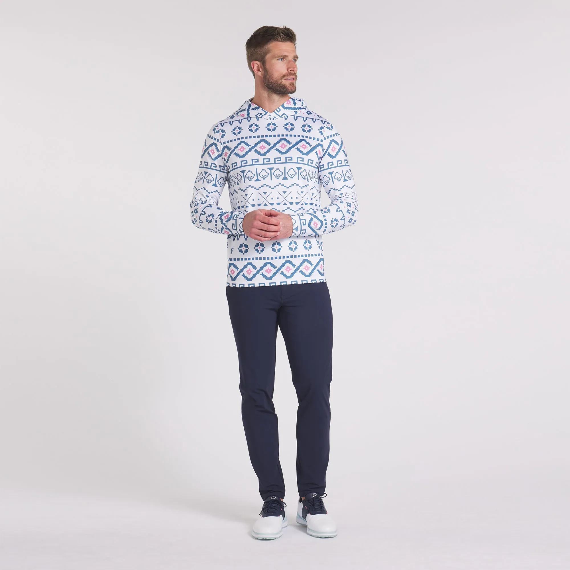 Fair Isle Golf Hoodie