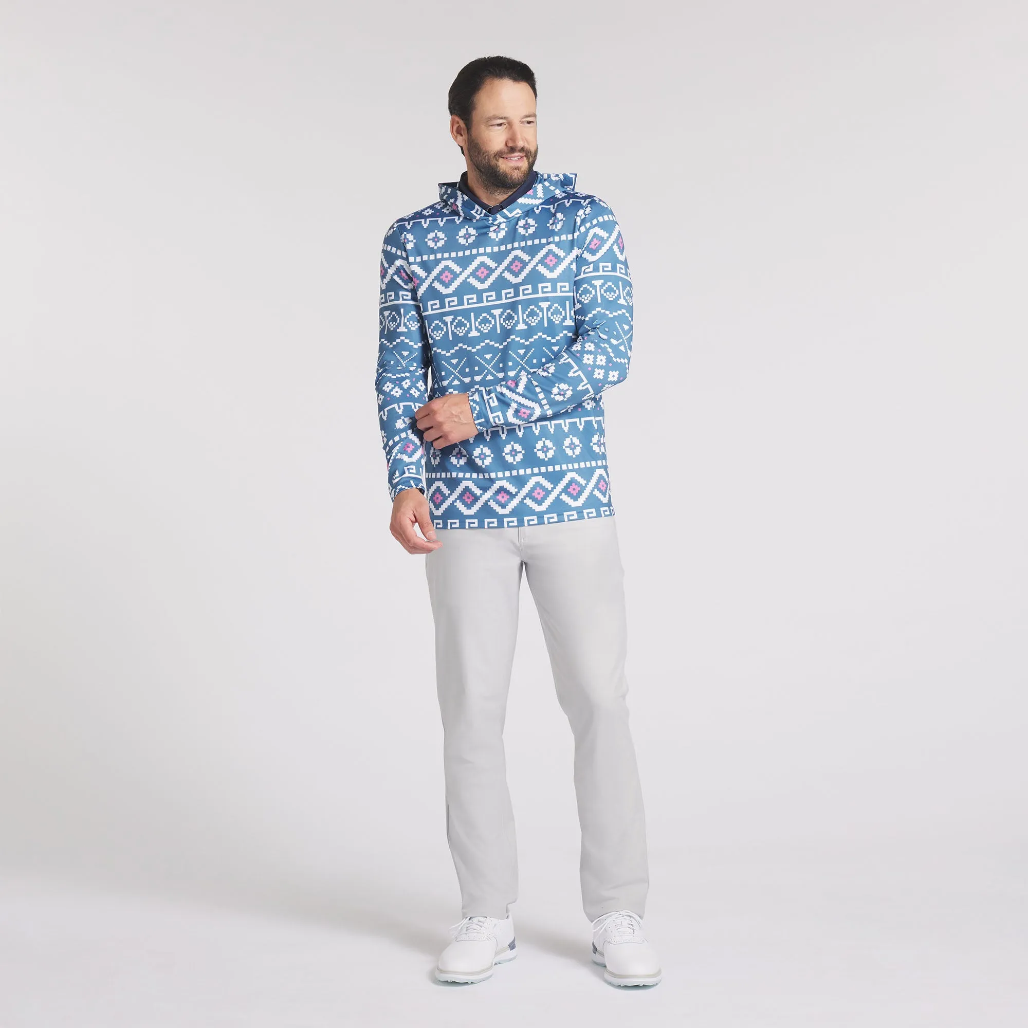 Fair Isle Golf Hoodie