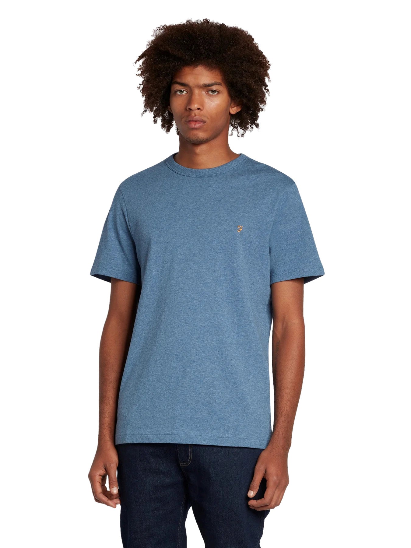 Farah 'Danny' Basic Short Sleeve T-Shirt Regular Fit