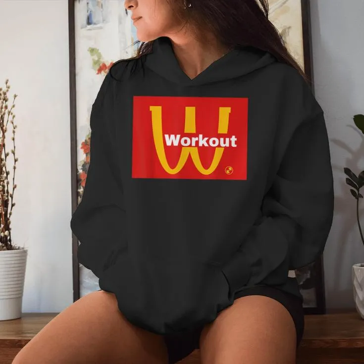 Fitness Gym Sarcastic Workout Women Hoodie