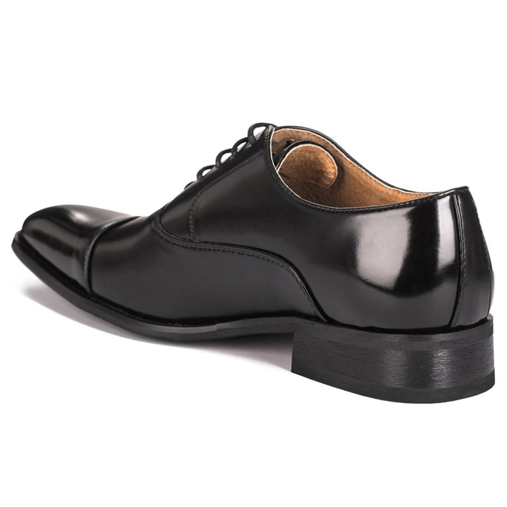 Gino Vitale Lace-up Cap Toe Dress Shoes