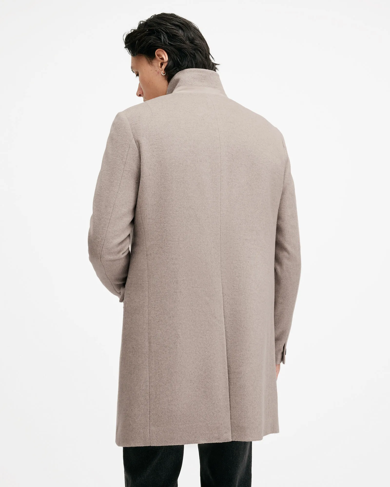 Hargrove Slim Fit Wool Blend Coat