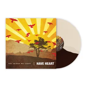 HAVE HEART ‘THE THINGS WE CARRY’ LP (Limited Edition – Only 300 Made, Half Opaque Bone White/Half Opaque Brown Vinyl)