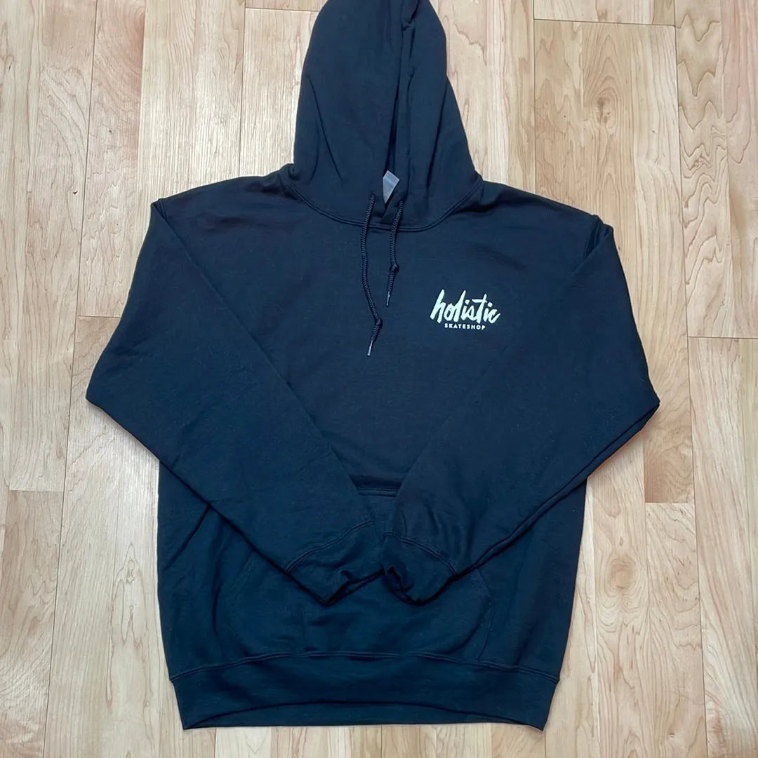 Holistic Mark Gonzales Deck Wall Hoodie - (Skateshop Day) Black