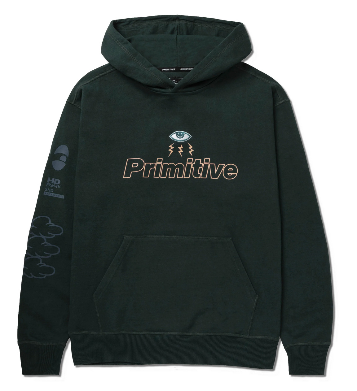 HOODIE PRIMITIVE REBOOT HOOD GREEN