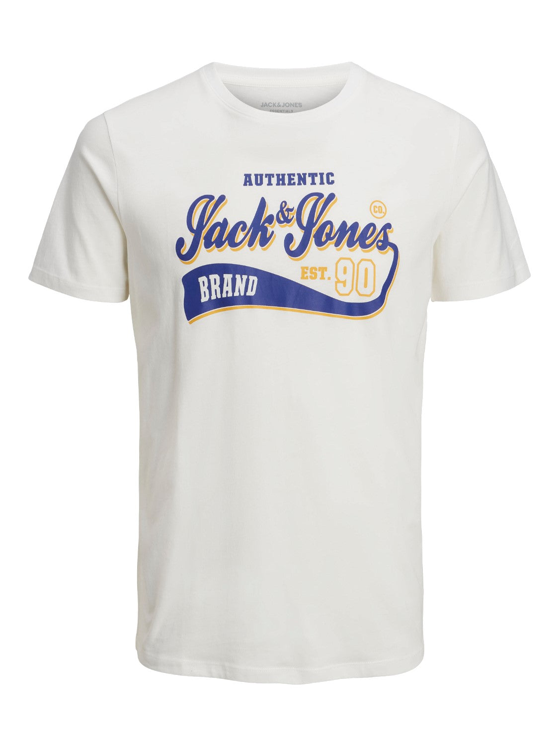 Jack & Jones Mens 'JJELOGO TEE' Print Crew Neck T-Shirt