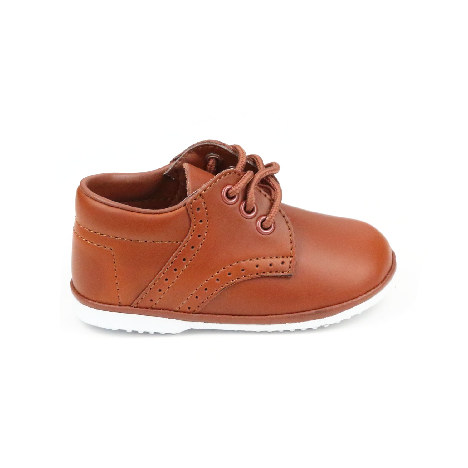 James Waxed Leather Lace Up Shoe (Baby)