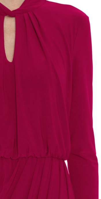 Jeanlee Jersey Dress Magenta