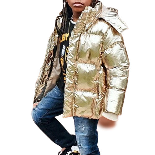 Jordan Craig Toronto Bubble Kids' Jacket Metallic Gold