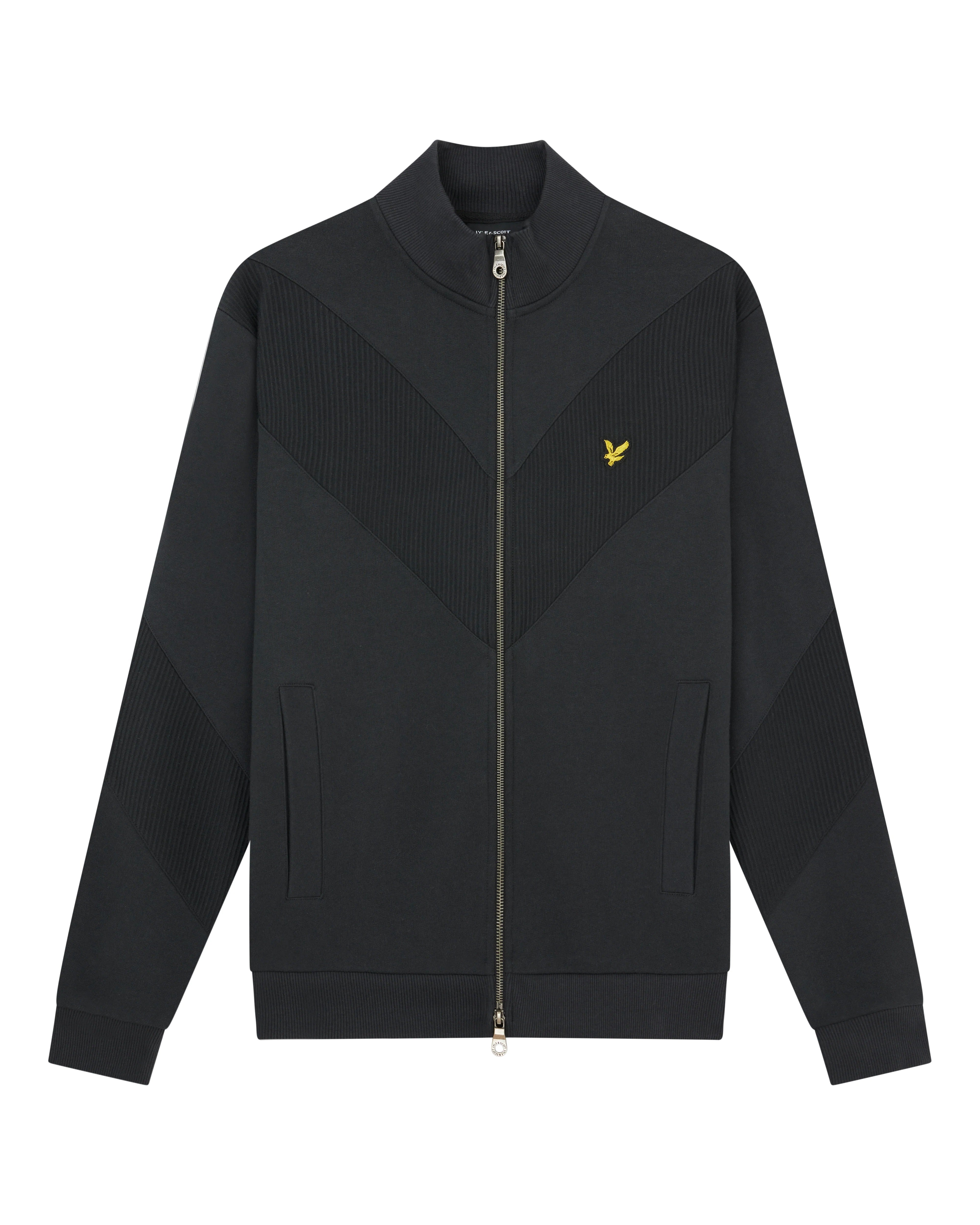 Lyle & Scott Mens Chevron Zip Though Track Jacket