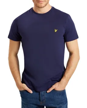 Lyle & Scott Basic Crew Neck Short Sleeve T-Shirt Navy