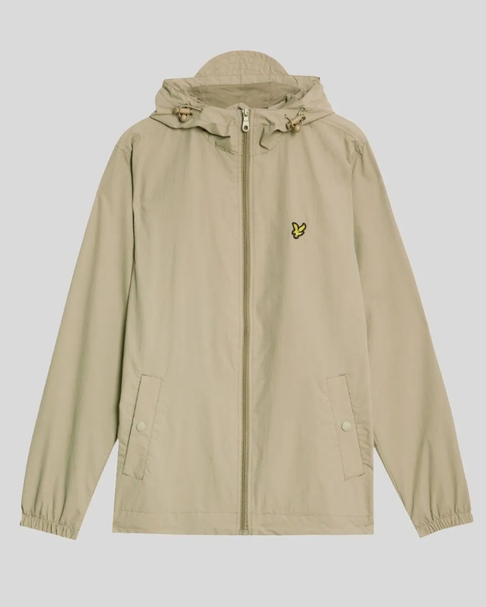 Lyle & Scott Zip Through Jacket Sage Uniform