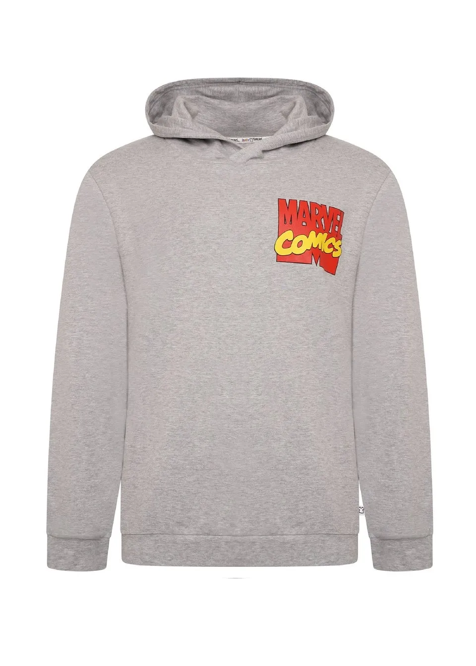 Marvel Mens Grey Hoody