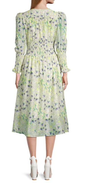 Matria Smocked Floral Dress