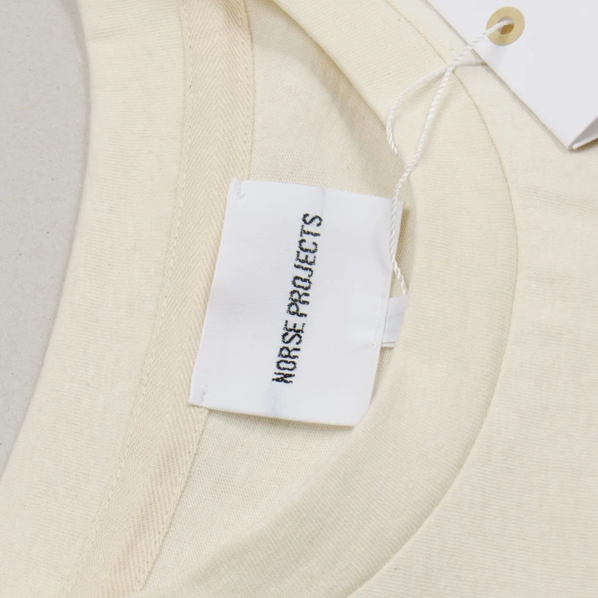 Norse Projects - Johannes Light Organic T-shirt - Sand