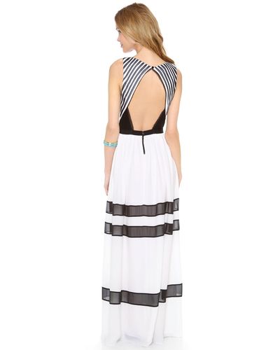 Rae Pleated Stripe Dress