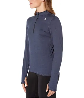 Reebok Womens 1/4-Zip Pullover Sweater