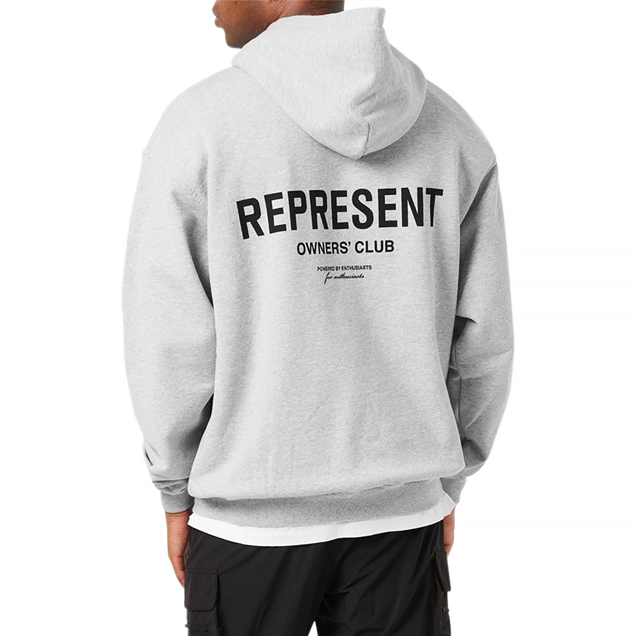 Represent Owners Club Ash Grey Hoodie