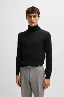 Rollneck sweater in cashmere