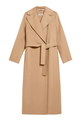 S MAX MARA Wool coat with belt -                         -                     -                